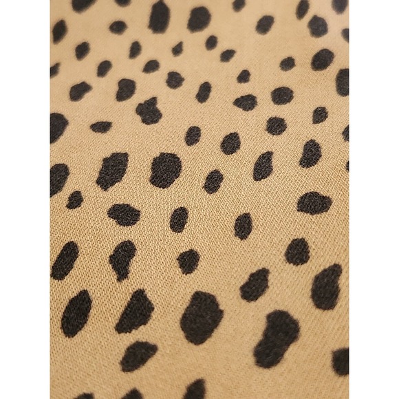 Good American NWT Jeans Tan Good Waist Cheetah Leopard Print Size 8/29 Stretch - Picture 2 of 6